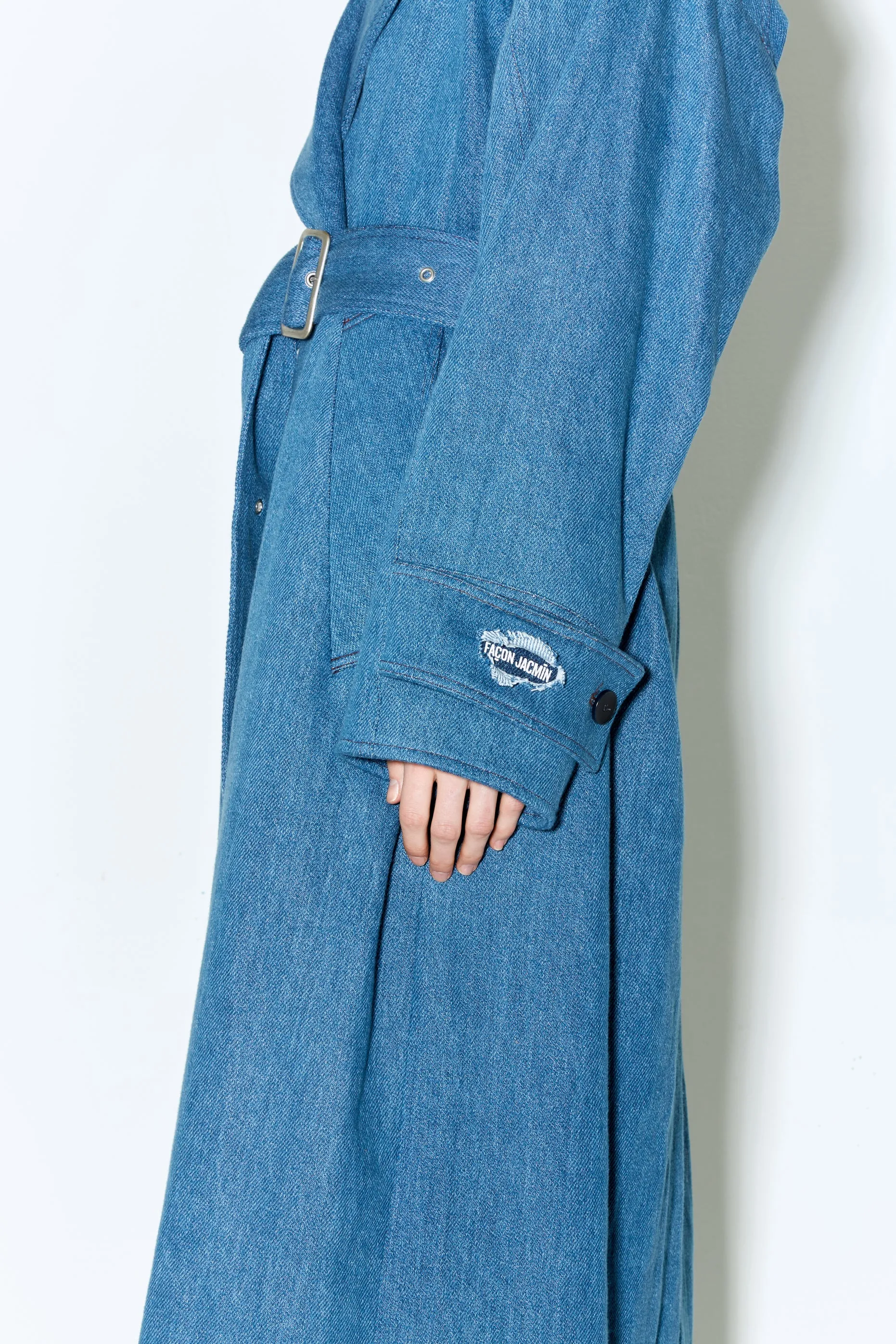 MATISS trench coat blue