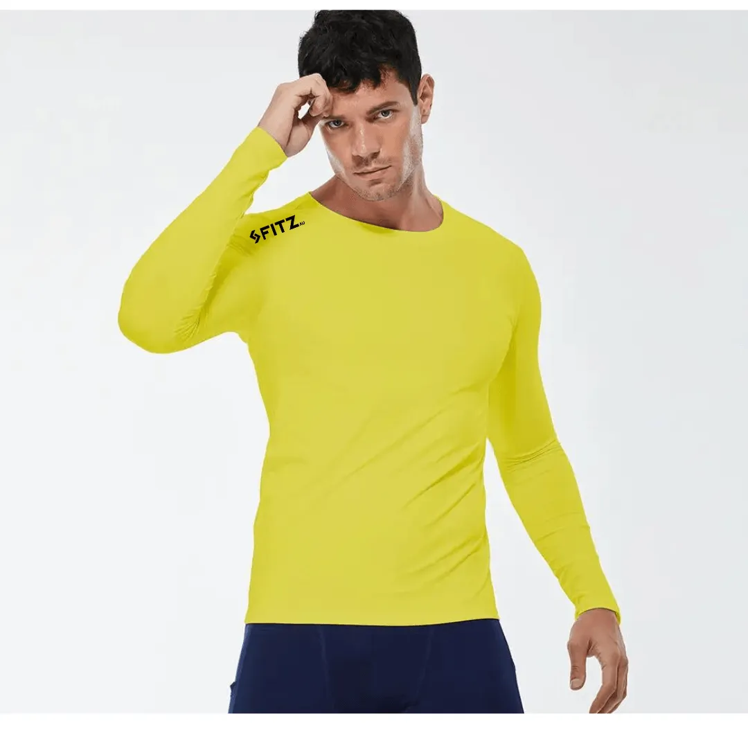 Men's Compression T-shirts - Long Sleeve