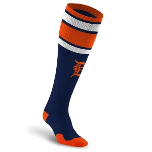 MLB Compression Socks, Detroit Tigers - Classic Stripe