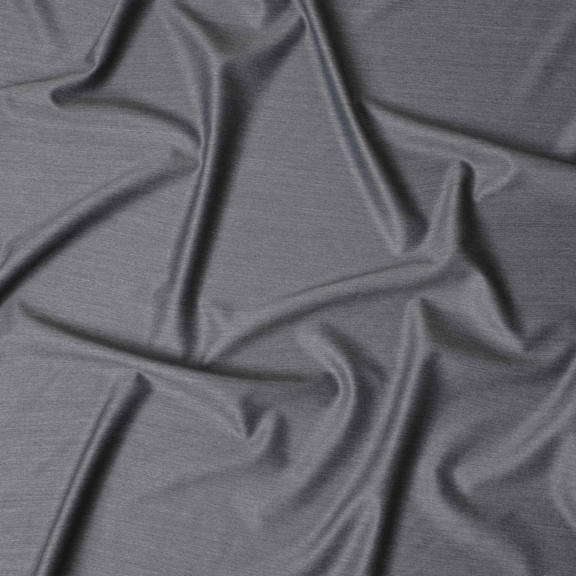 Modern Light Steel Blue Super 150's Wool Fabric - British Craftsmanship, 150cm Wide - D18257