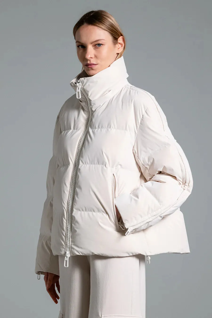 Naoko Down Jacket - White