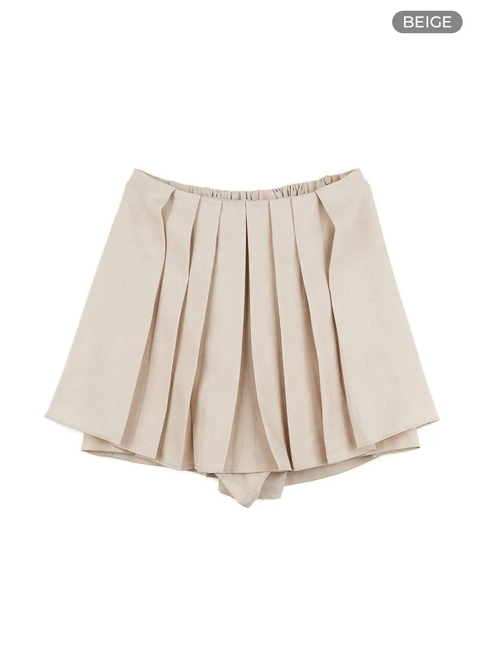 Pleated Mini Skirt OL411