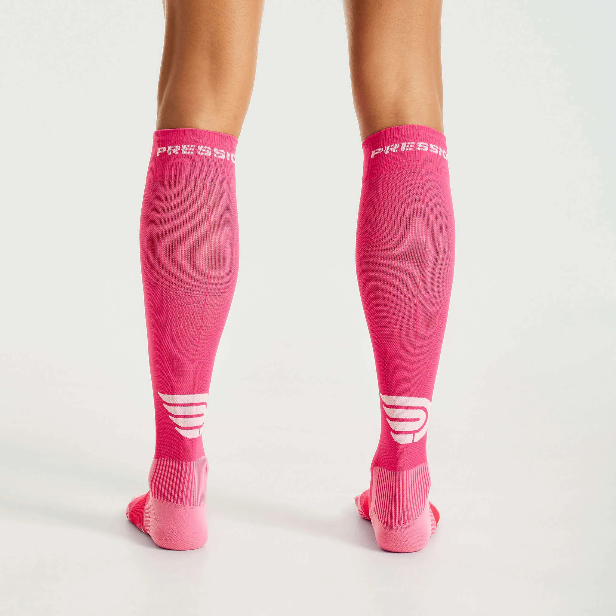 Pressio | Unisex EQ Compression Socks - Pink/Red