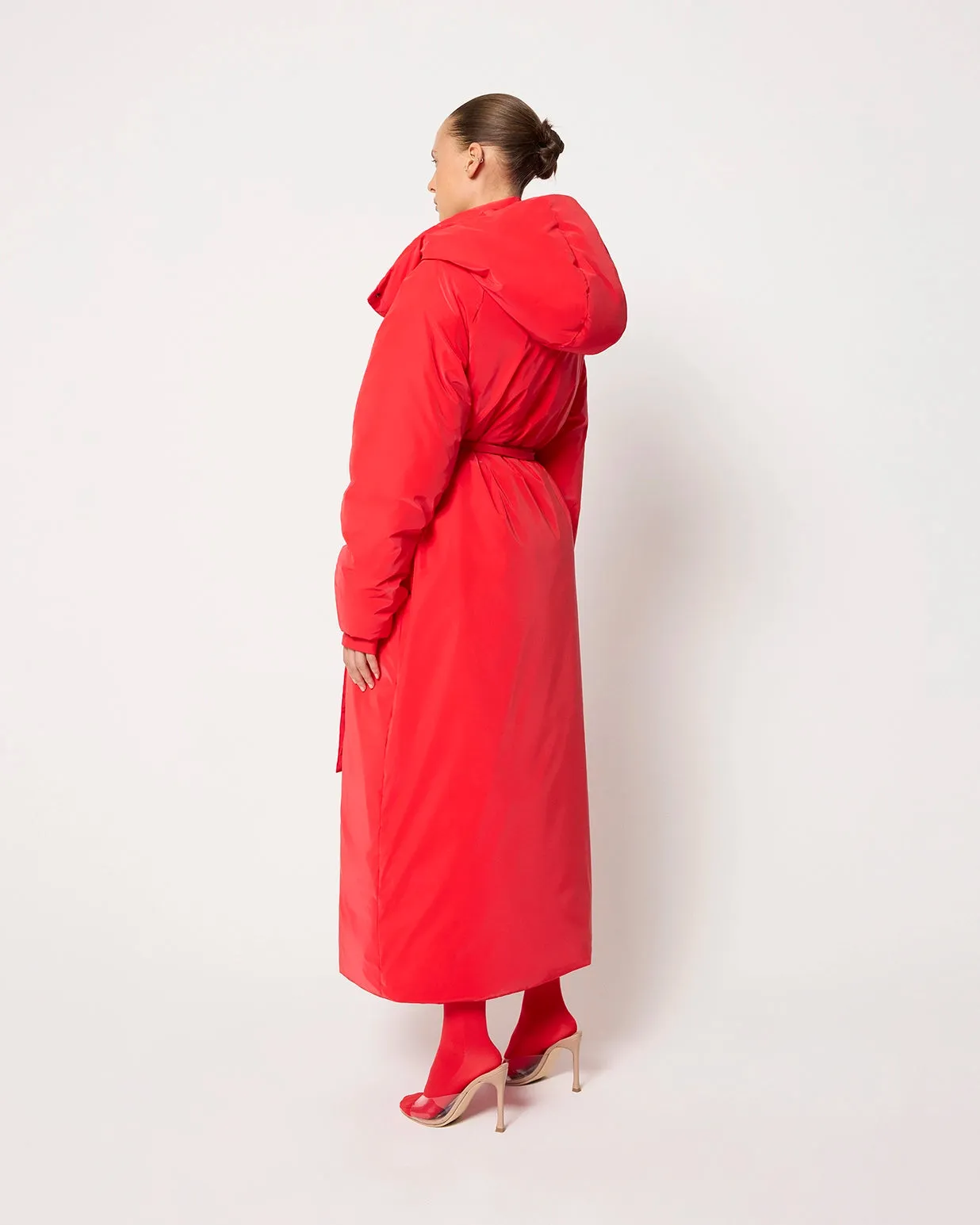 Puffer Coat | Scarlet