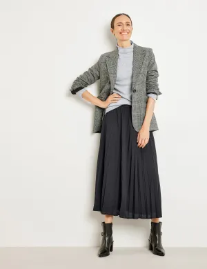 Pull-on Pleated Skirt