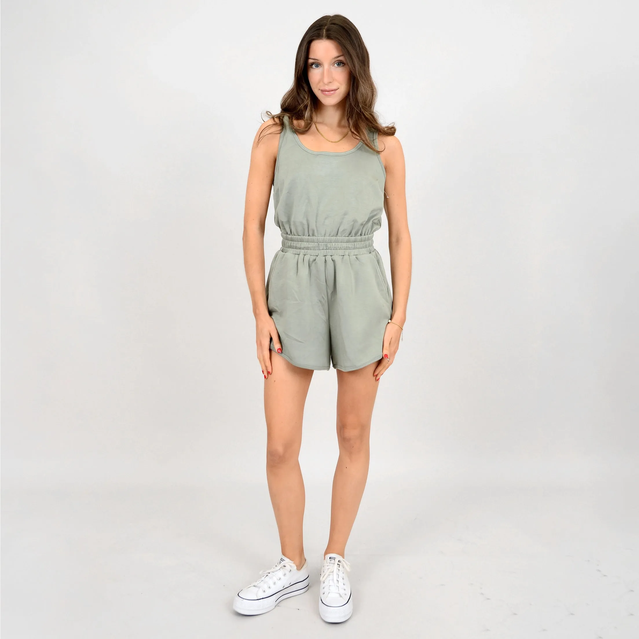 RDI Rumis Soft Knit Tank Romper