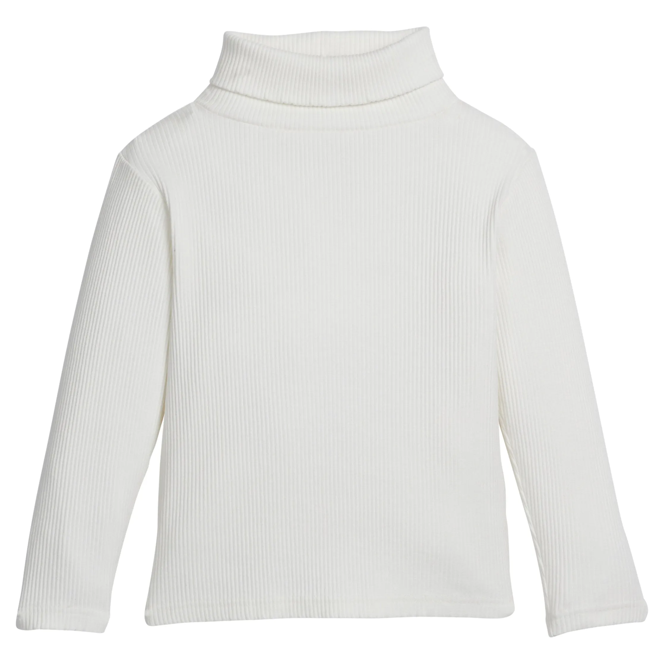 Ribbed Turtleneck- Ivory