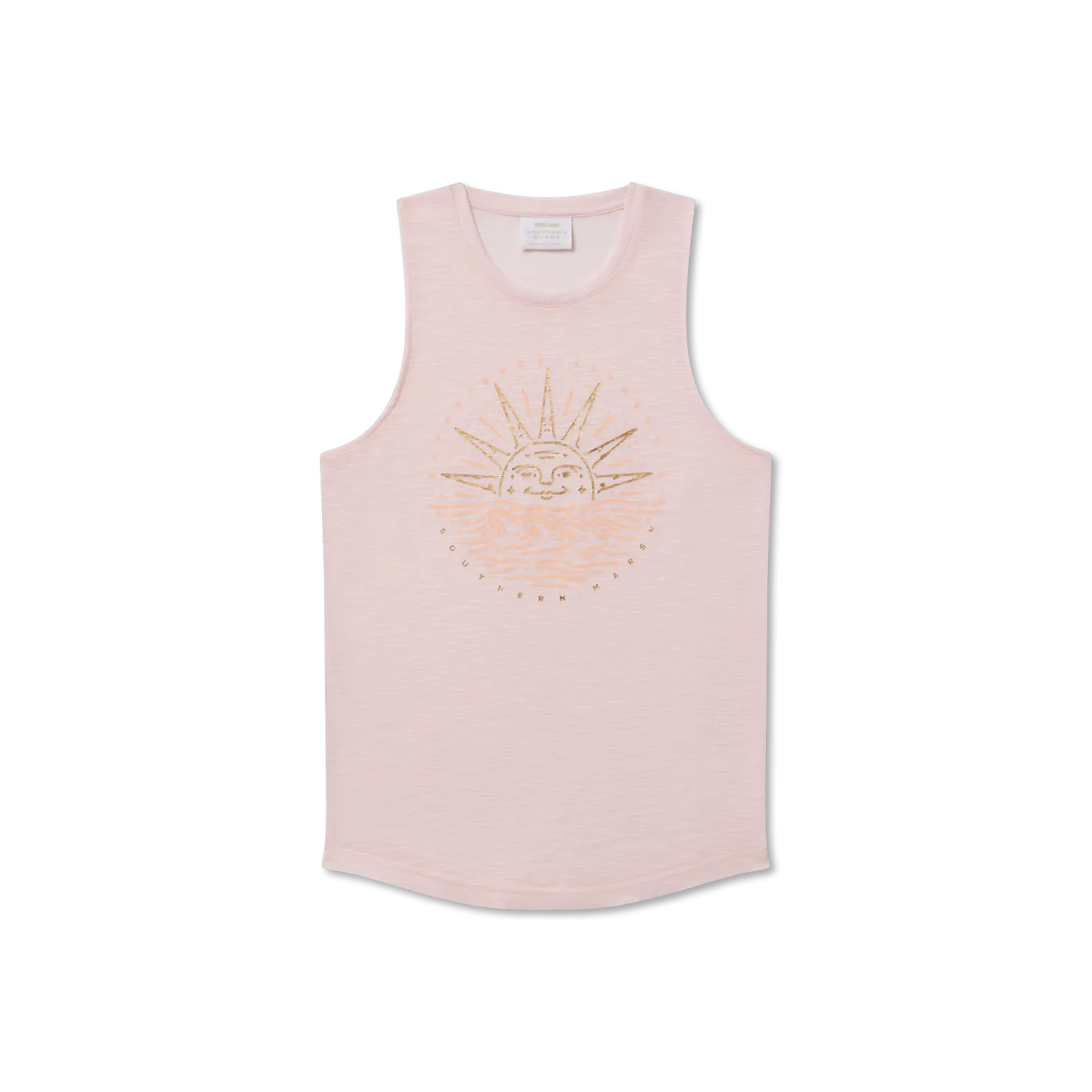 Sadie Vintage Rocker Tank - Sunset