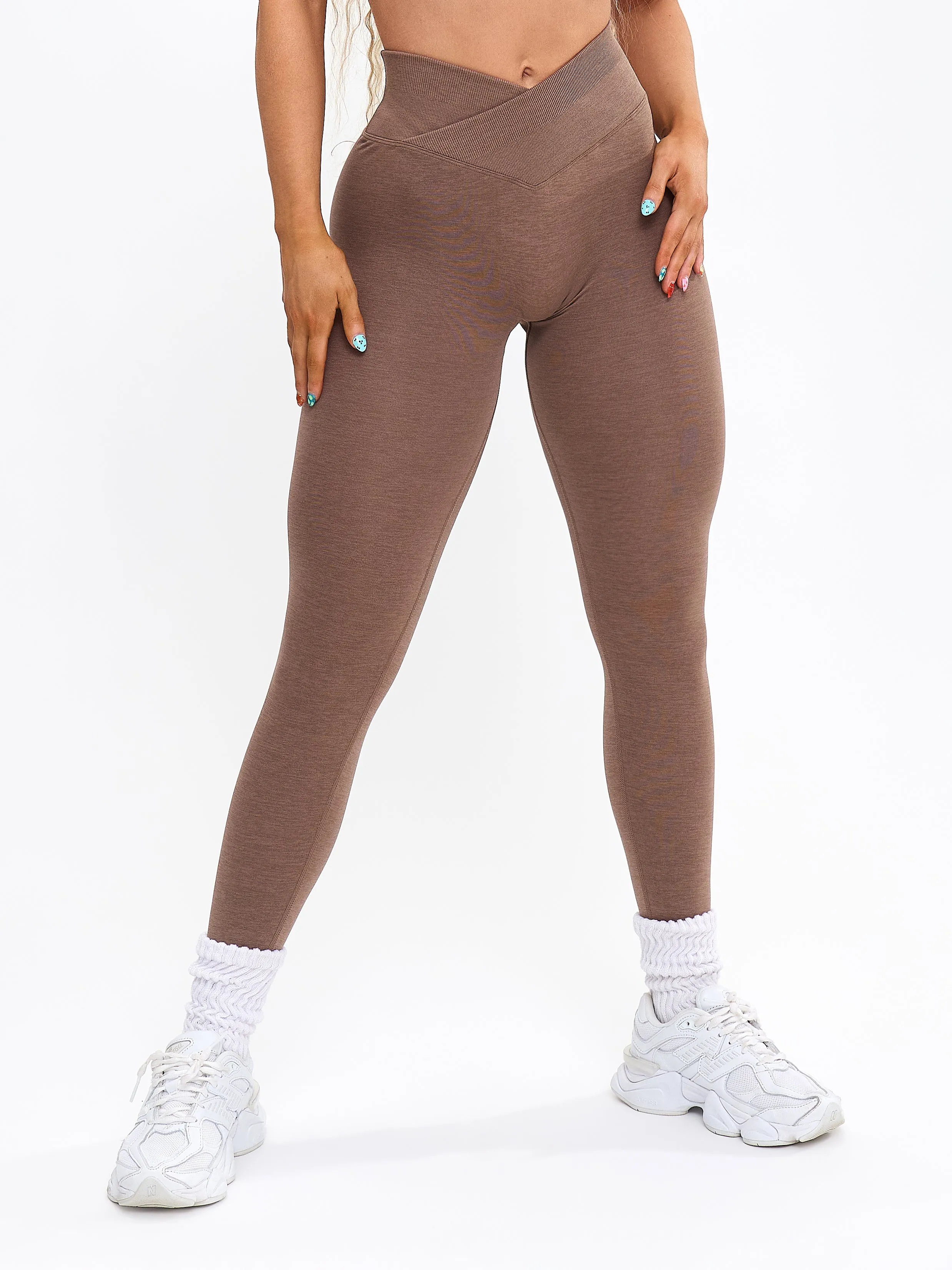 Snatched Seamless Legging - Chai Latte