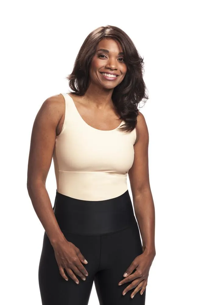 Style 912, Compression Camisole (Short Slimmer) - Sleek and Simple - Best for petite figure under 5' 4"