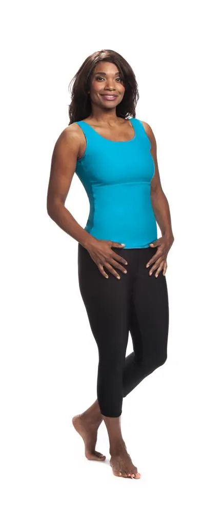 Style 912, Compression Camisole (Short Slimmer) - Sleek and Simple - Best for petite figure under 5' 4"