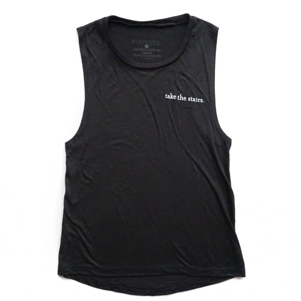 TAKE THE STAIRS TANK TOP