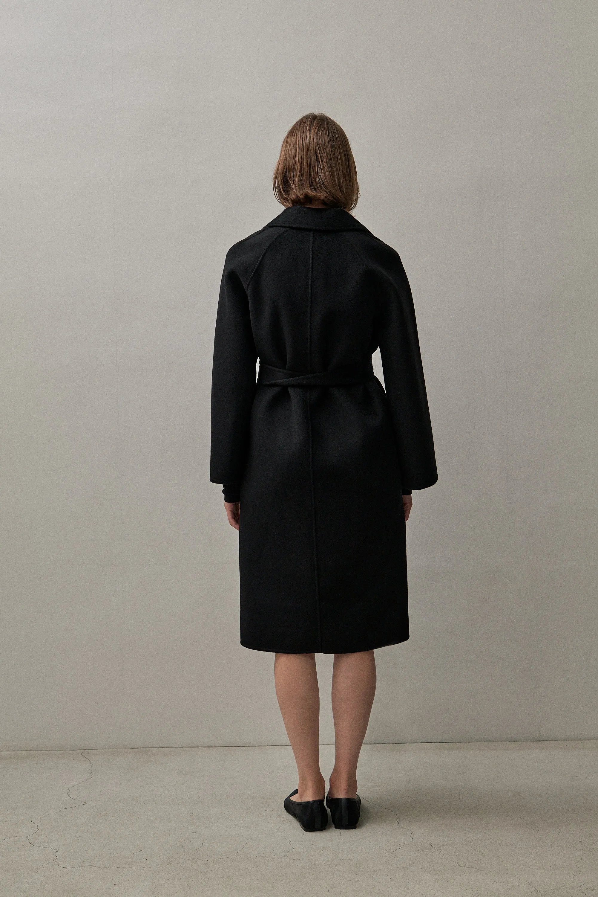 THE CLASSIC COAT - BLACK 90/10