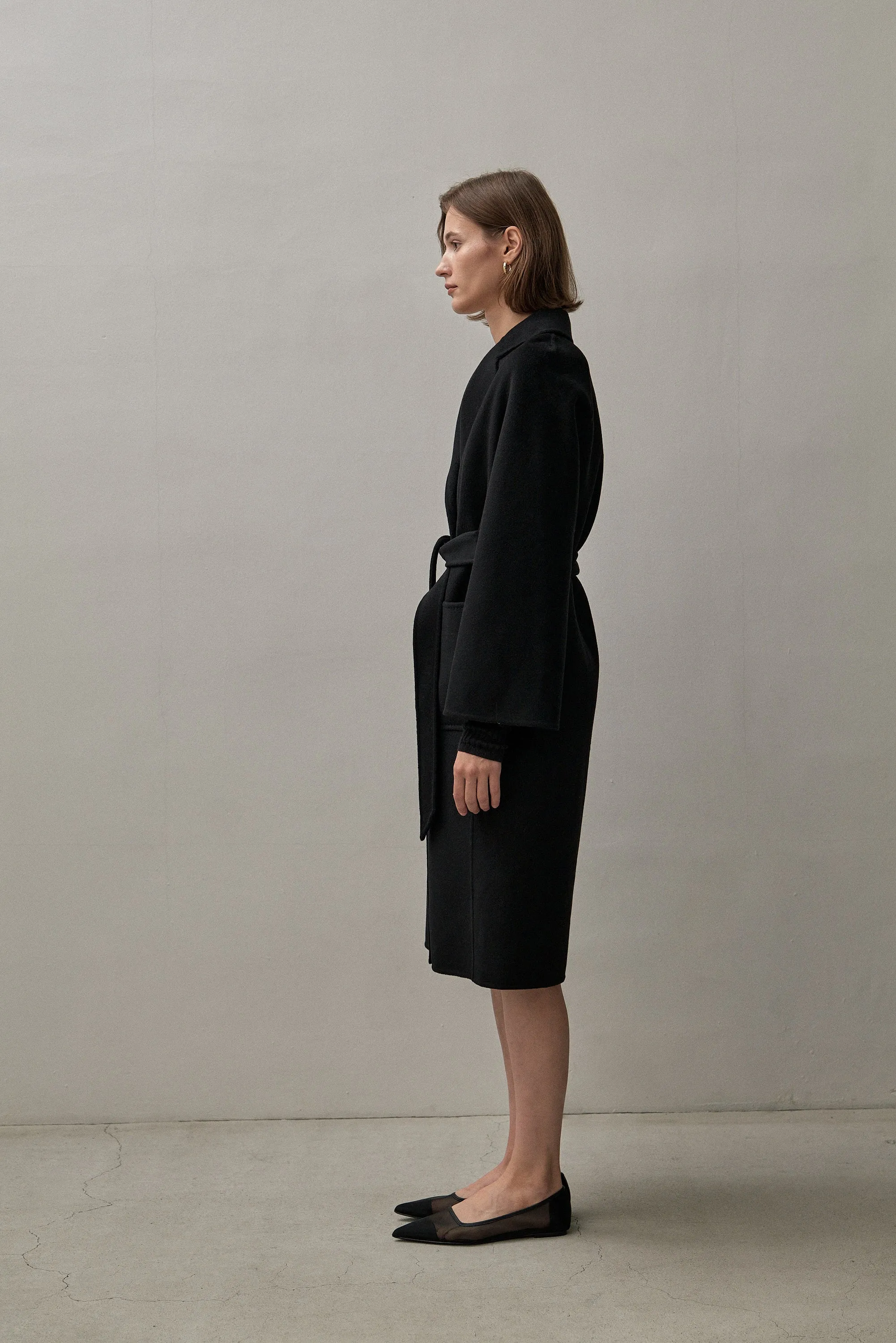 THE CLASSIC COAT - BLACK 90/10