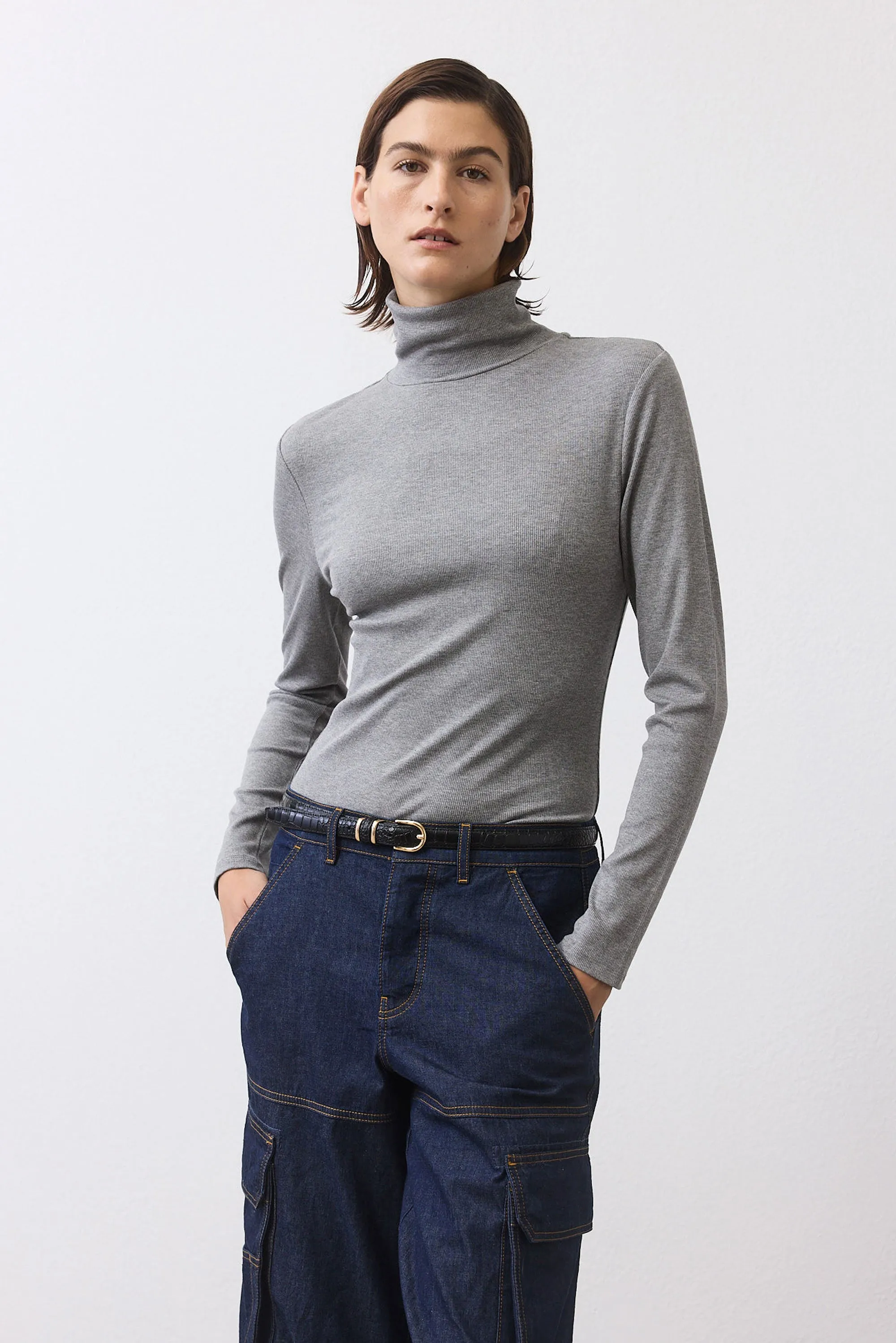 The Ribbed Turtleneck