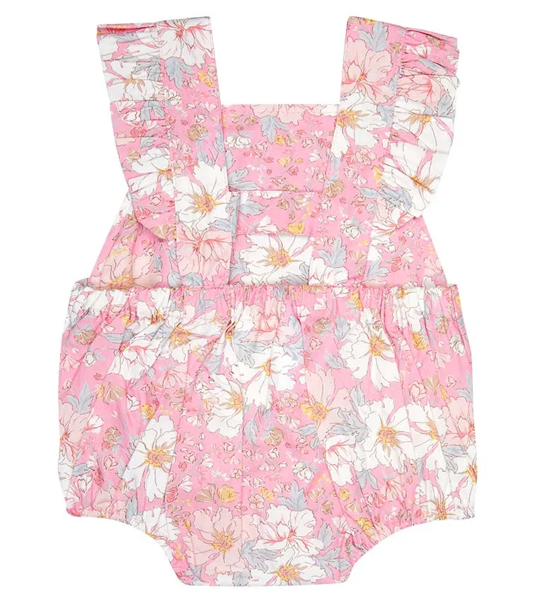 TOSHI BABY ROMPER YASMIN HONEYSUCKLE