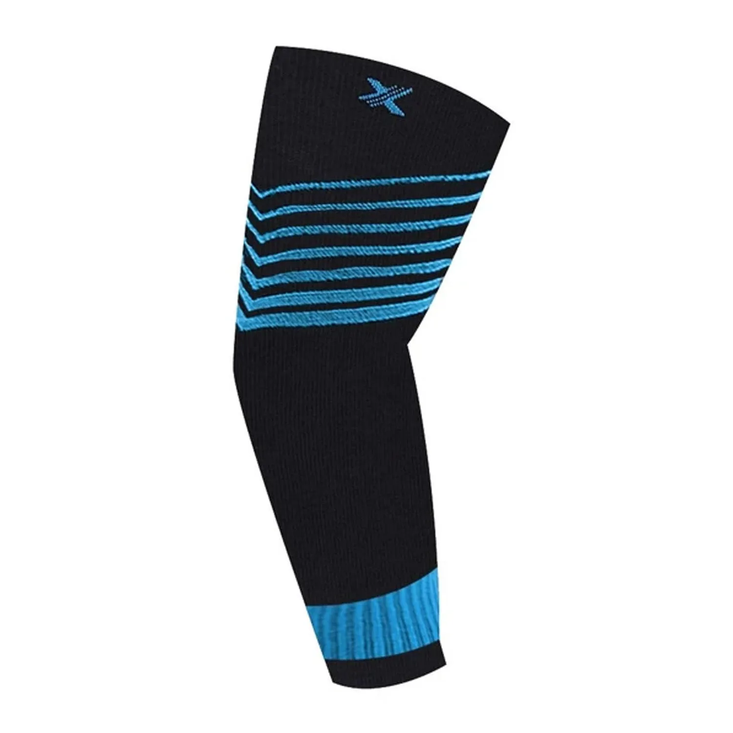 Ultra V-Striped Compression Elbow Sleeves (1-Pair)