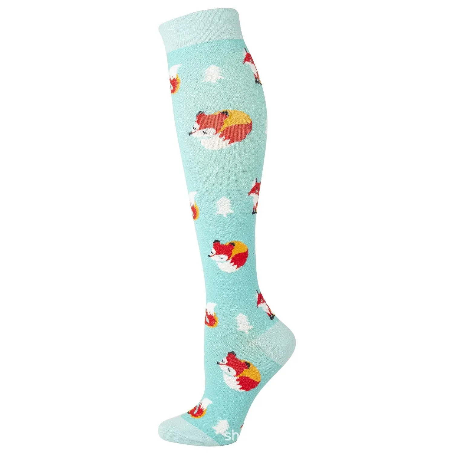 Unisex Multi Colour Happy Compression Stockings