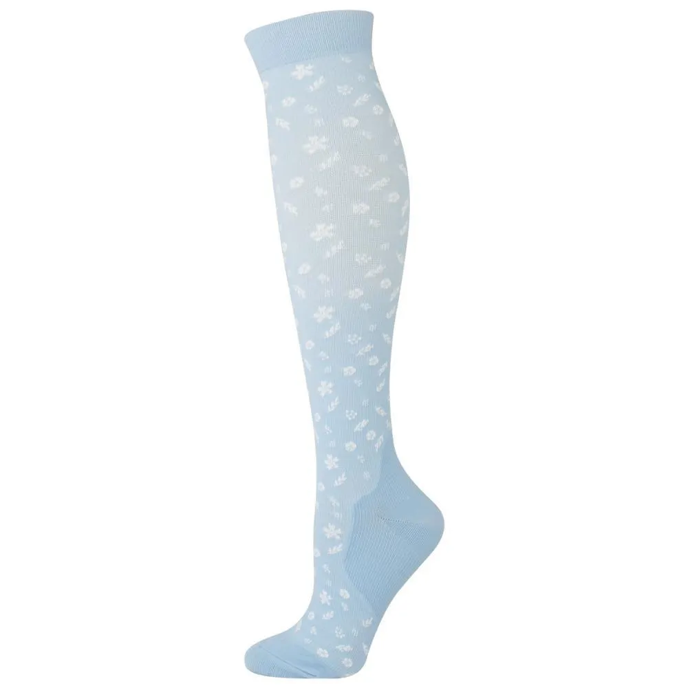 Unisex Multi Colour Happy Compression Stockings