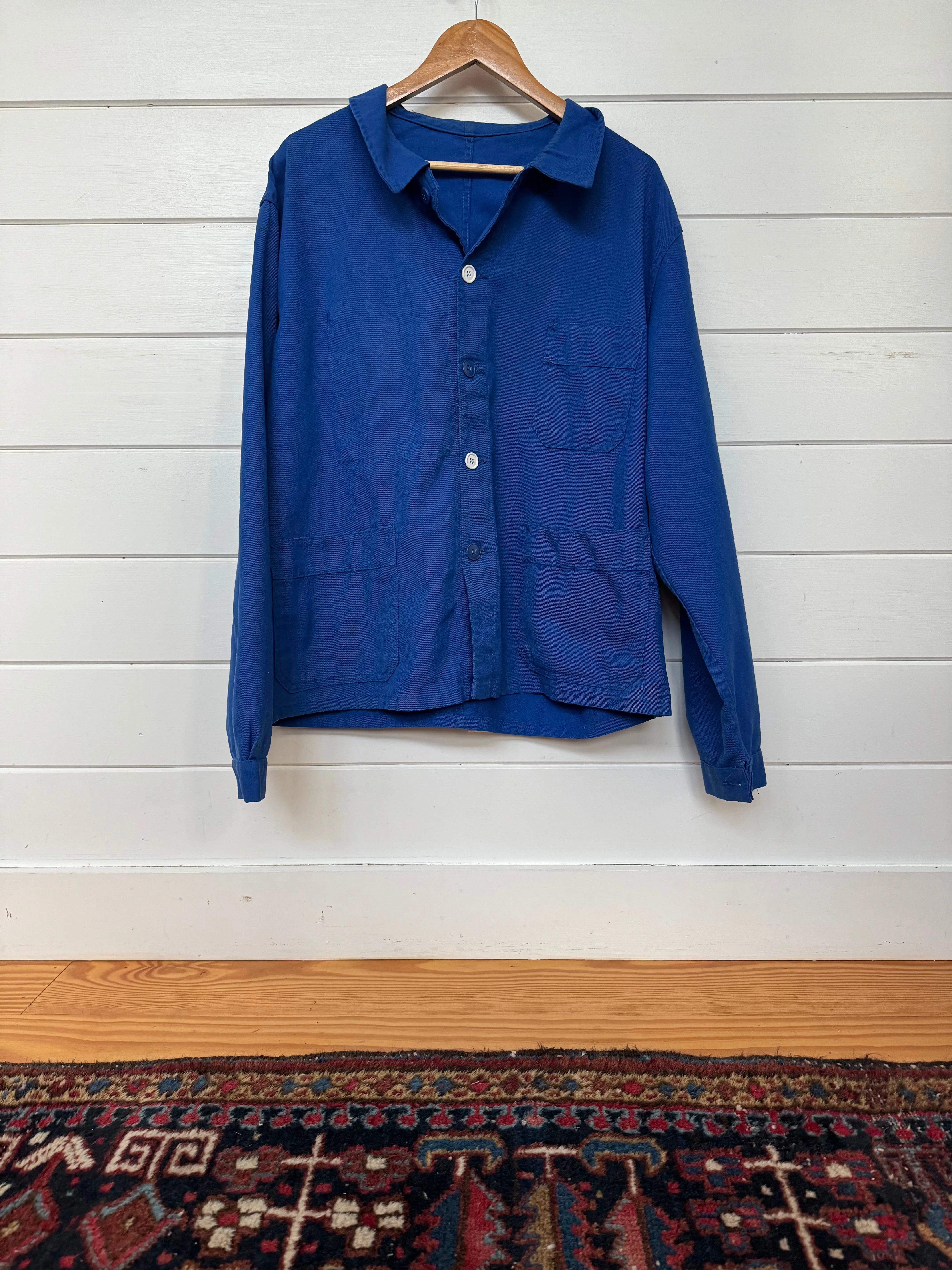 Vintage Chore Coat - Bright Blue