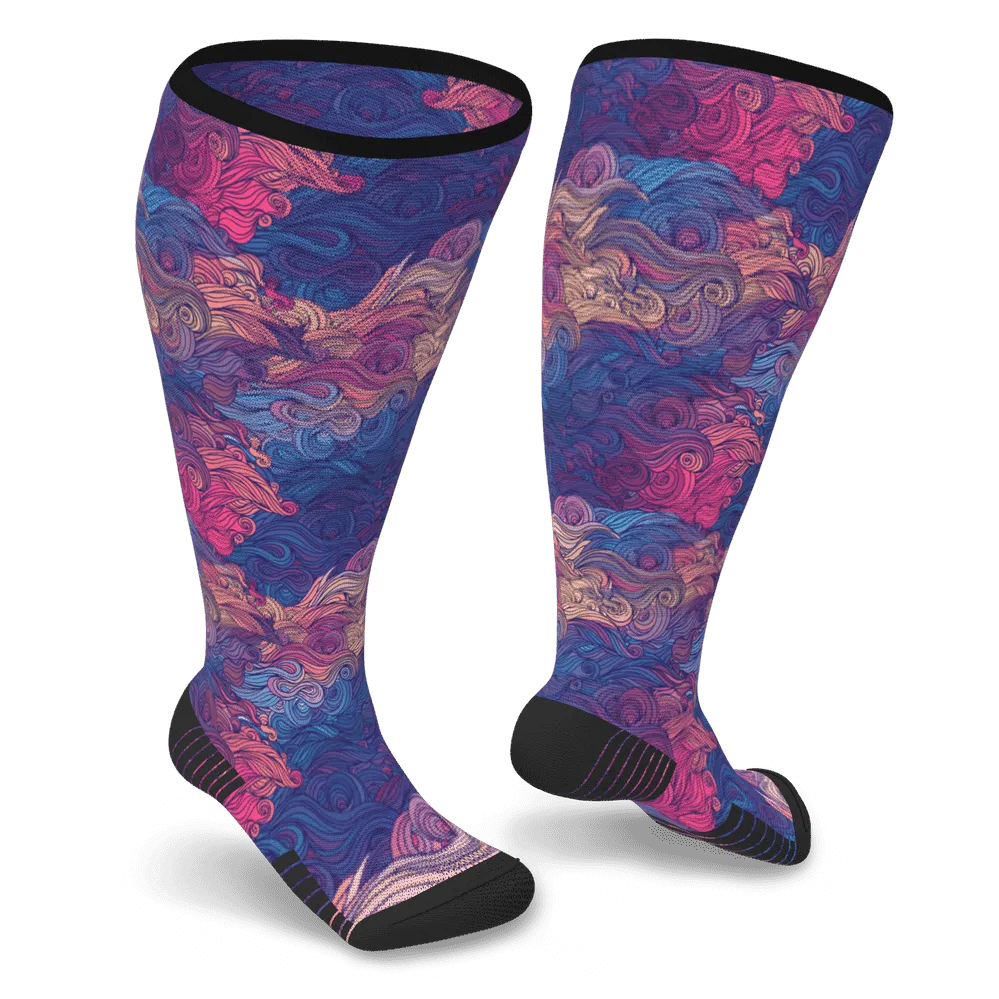 Wild Winds Diabetic Compression Socks