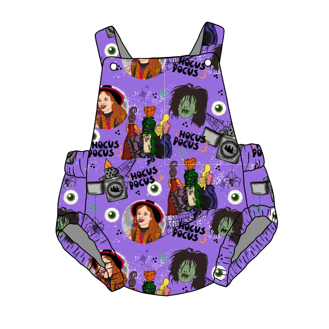 Witchy Trio Unisex Baby Romper