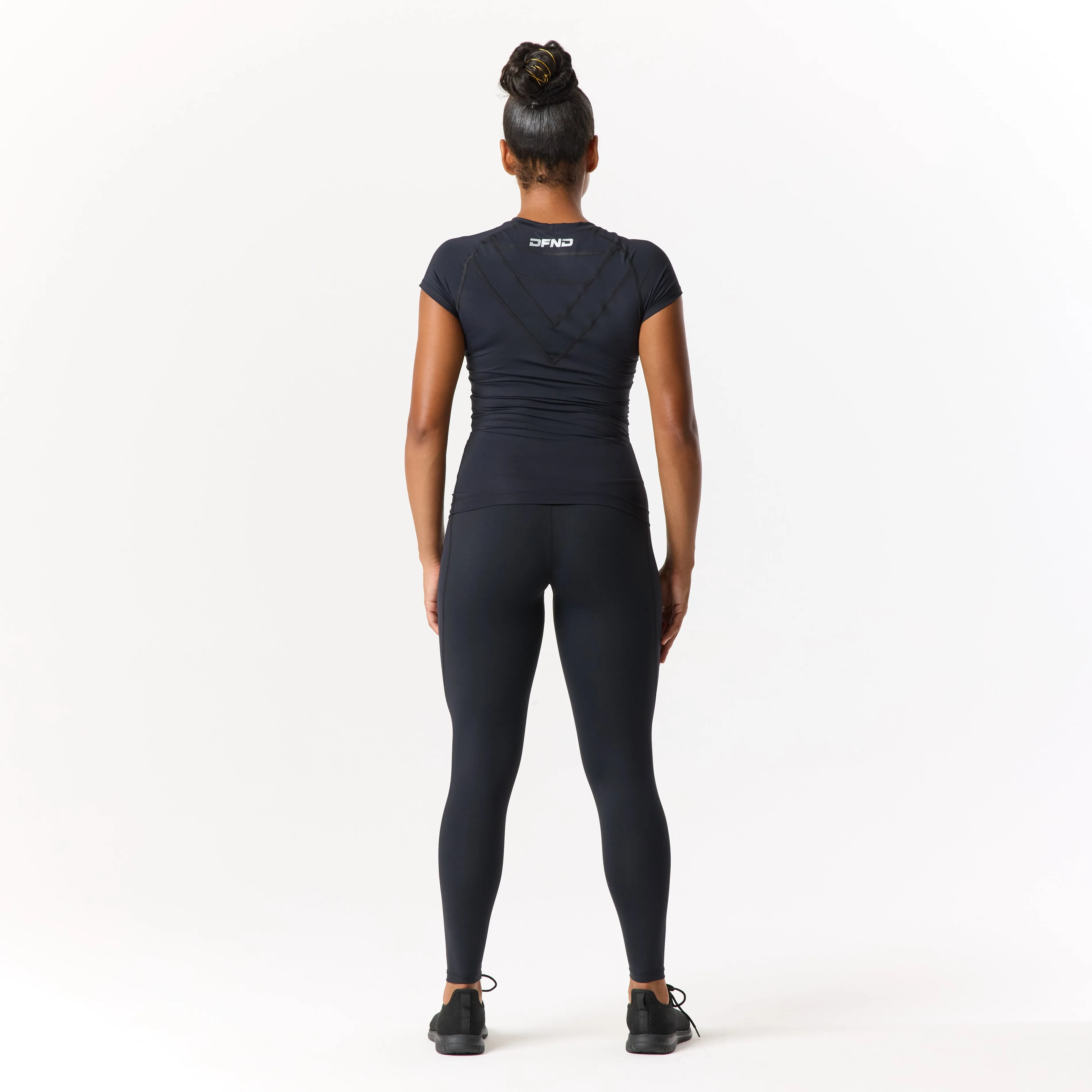 WOMENS HYBRID SS COMPRESSION SHIRT