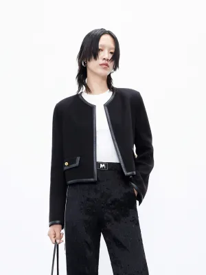 Wool Cropped Jacket