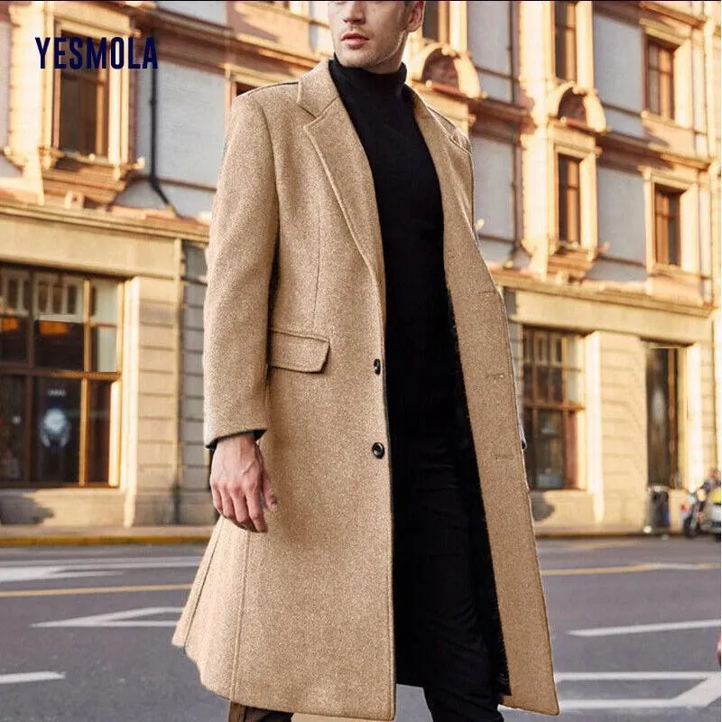 Woolen Winter Coat For Men