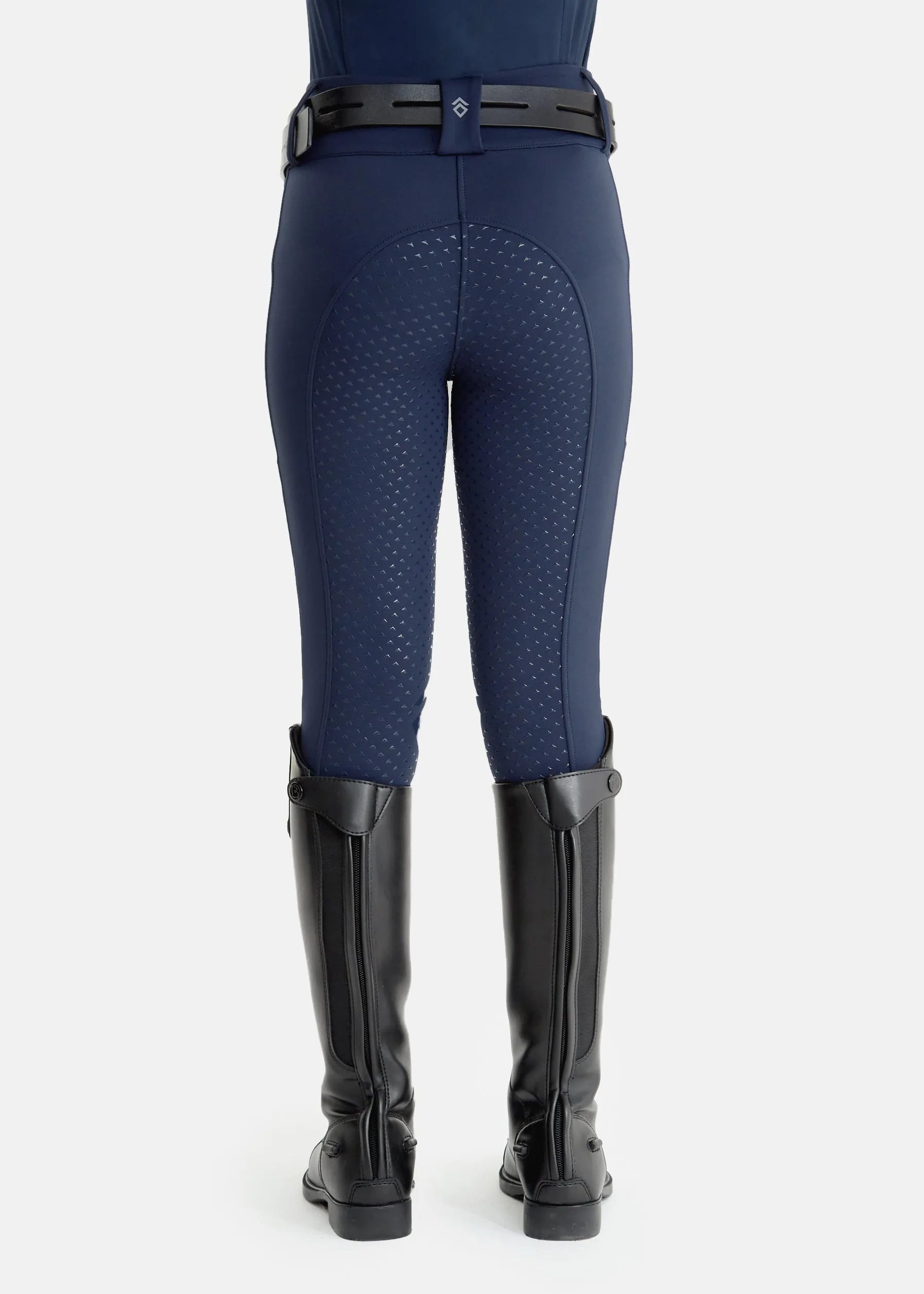 YR Navy Full Seat Compression Breeches